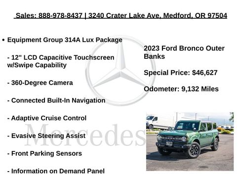 Used 2023 Ford Bronco Outer Banks AWD/4WD image 6