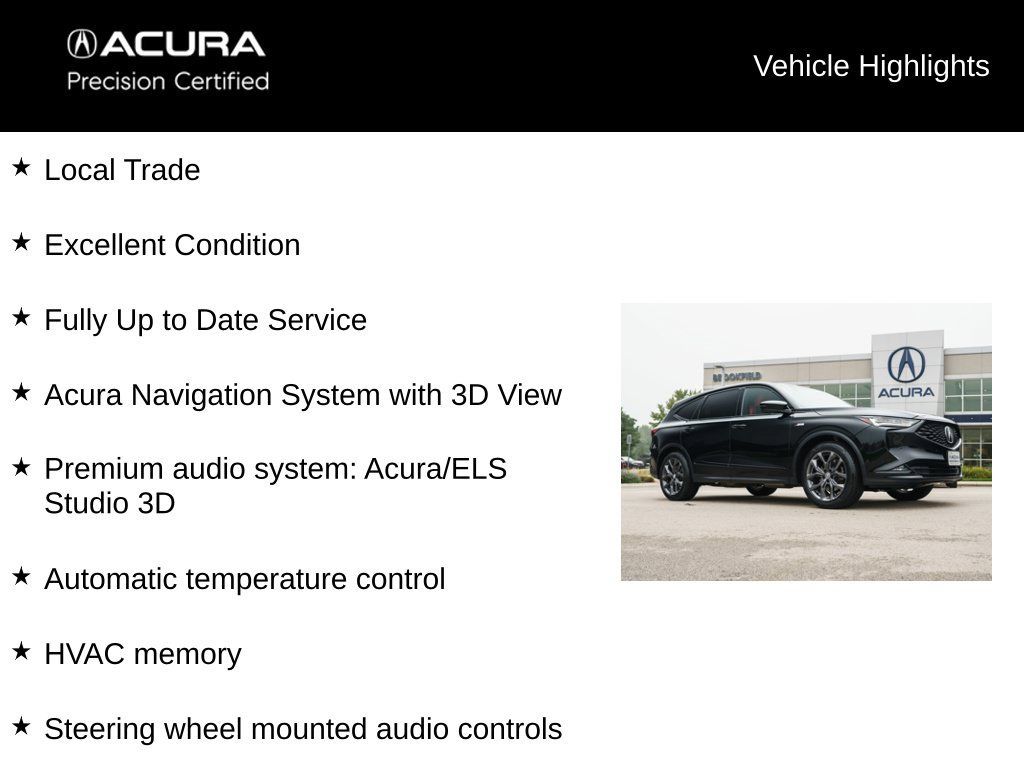 Certified 2022 Acura MDX A-Spec AWD/4WD image 5