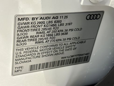 New 2026 Audi Q7 2.0T Premium Plus image 25