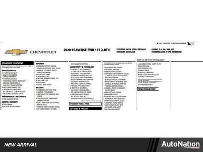 Used 2020 Chevrolet Traverse LT