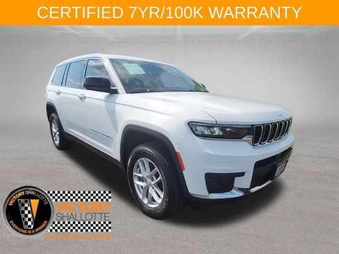 Certified 2022 Jeep Grand Cherokee L Laredo w/ Luxury Tech Group I AWD/4WD image 1