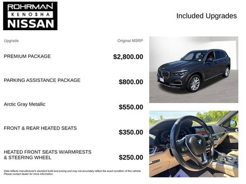 Used 2021 BMW X5 xDrive40i w/ Premium Package AWD/4WD image 4