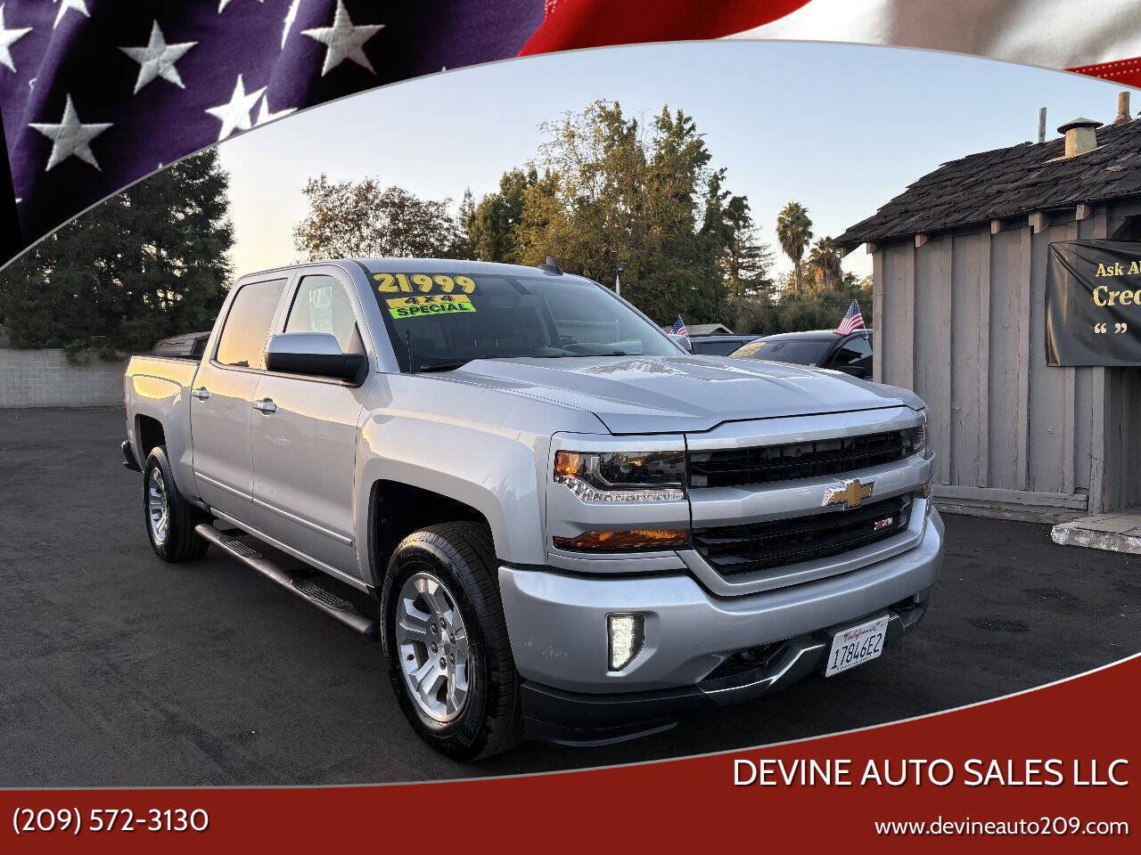 Used 2017 Chevrolet Silverado 1500 LT w/ All Star Edition AWD/4WD image 1