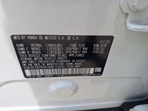 Used 2022 Honda HR-V EX image 31