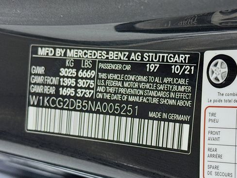 Certified 2022 Mercedes-Benz EQS 450+ Sedan image 25