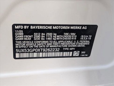 New 2026 BMW X3 xDrive30 w/ M Sport Package image 19