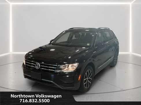 Used 2021 Volkswagen Tiguan SE AWD/4WD image 1