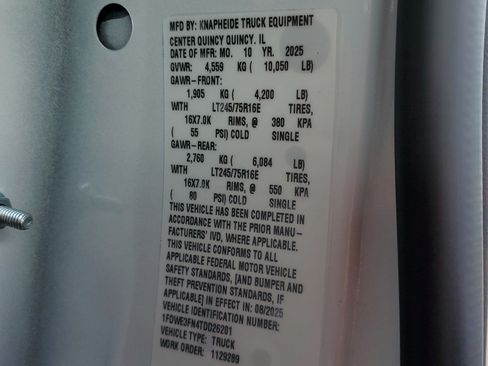 New 2026 Ford E-350 and Econoline 350 Super Duty w/ Power Equipment Group RWD image 40
