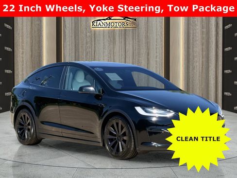 Used 2022 Tesla Model X Plaid AWD/4WD image 1