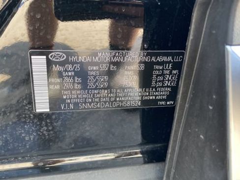 Used 2023 Hyundai Santa Fe Limited AWD/4WD image 43