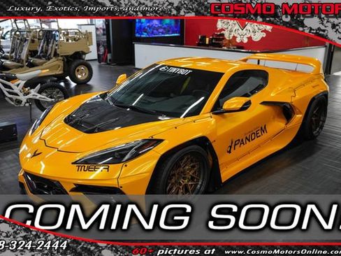 Used 2021 Chevrolet Corvette Stingray Coupe w/ 1LT RWD image 1