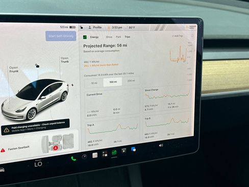 Used 2021 Tesla Model 3 Long Range AWD/4WD image 22