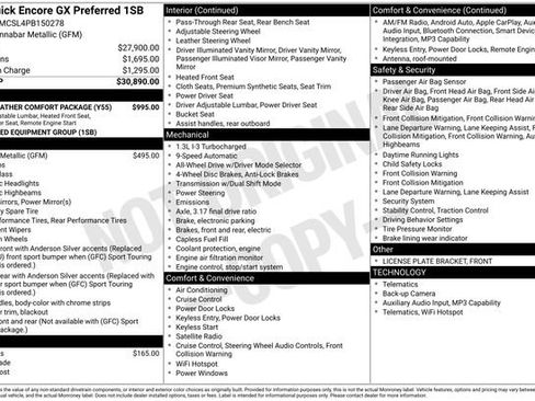 Used 2023 Buick Encore GX Preferred w/ Cold Weather Comfort Package image 13