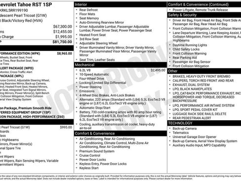 Used 2024 Chevrolet Tahoe RST w/ RST Performance Edition image 12