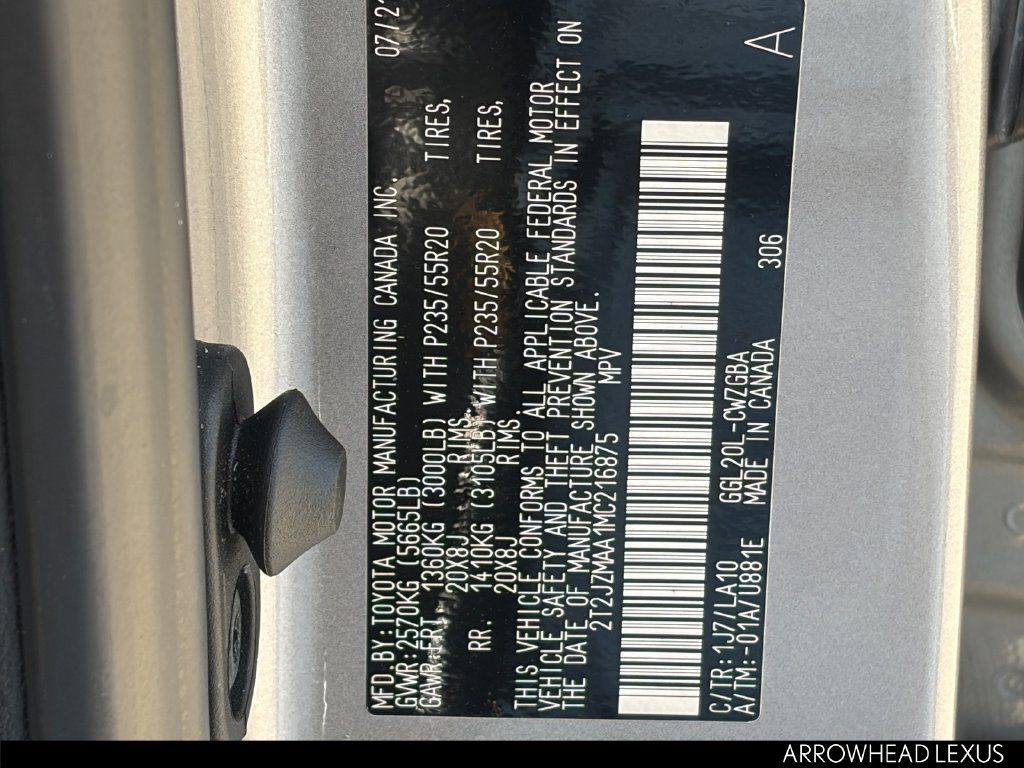 Used 2021 Lexus RX 350 FWD w/ Luxury Package image 39