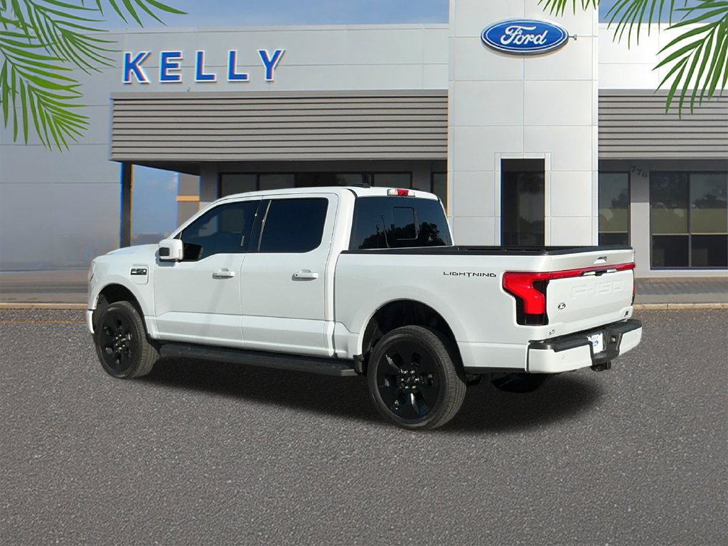 Certified 2025 Ford F150 Lightning Platinum w/ Dark Elements Package AWD/4WD image 3