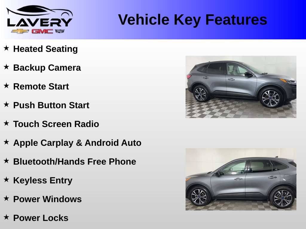 Used 2021 Ford Escape SE w/ SE Sport Appearance Package AWD/4WD image 2