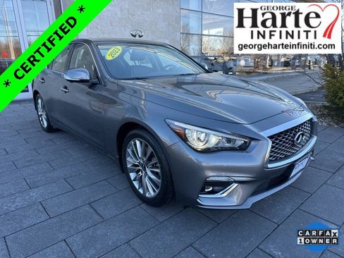 Certified 2023 INFINITI Q50 Luxe w/ Cargo Package image 1