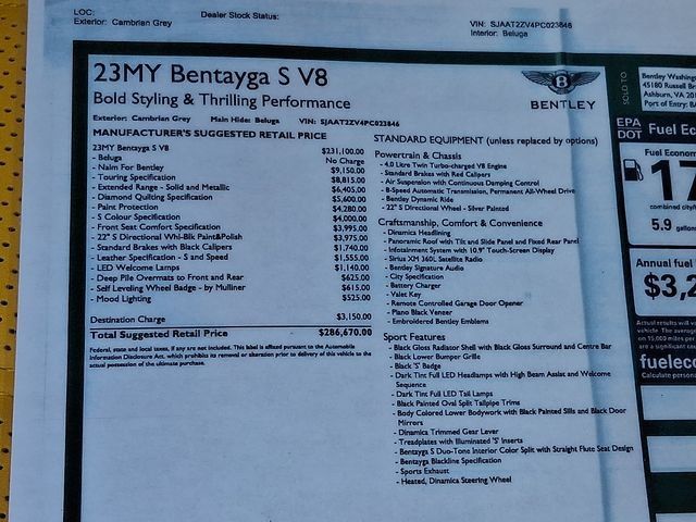 Used 2023 Bentley Bentayga AWD/4WD image 40