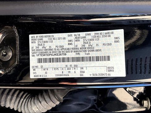 Used 2018 Ford F150 XL w/ Equipment Group 101A Mid image 35