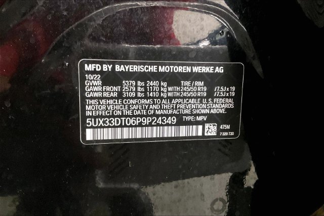 Used 2023 BMW X4 xDrive30i w/ Parking Assistance Package AWD/4WD image 37