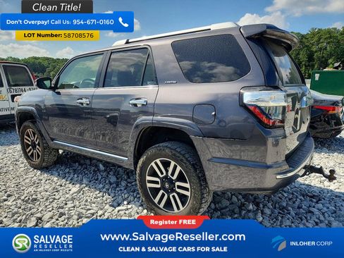 Used 2017 Toyota 4Runner Limited AWD/4WD image 3
