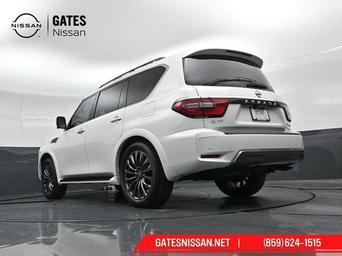 Used 2023 Nissan Armada Platinum w/ Captain's Chairs Package AWD/4WD image 49