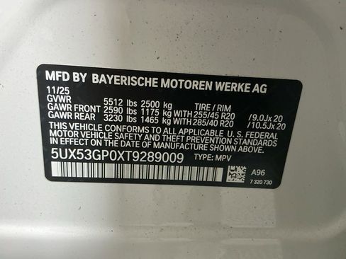 New 2026 BMW X3 xDrive30 w/ Convenience Package image 33