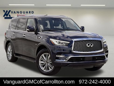 Used 2020 INFINITI QX80 Luxe w/ Proassist Package RWD image 1