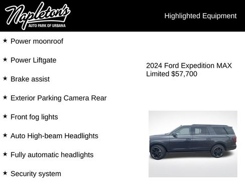 Used 2024 Ford Expedition Max Limited image 7
