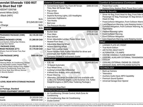 New 2026 Chevrolet Silverado 1500 RST w/ Dark Appearance Package AWD/4WD image 26