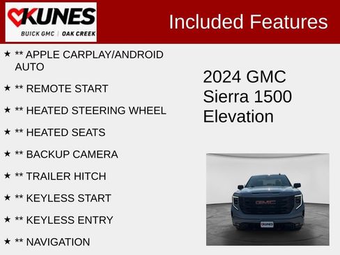 Used 2024 GMC Sierra 1500 Elevation AWD/4WD image 2