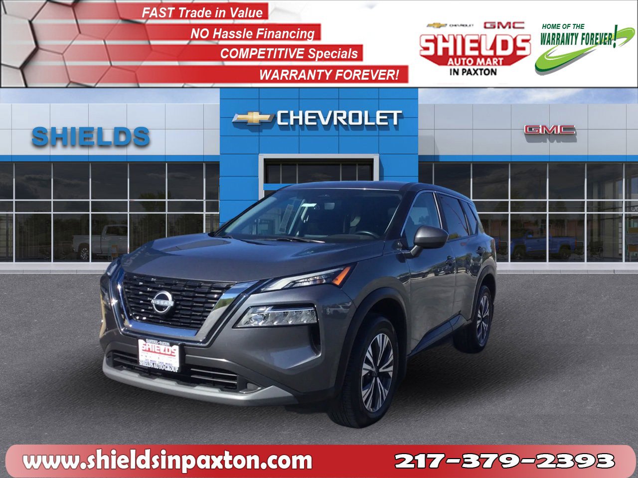 Used 2023 Nissan Rogue SV AWD/4WD image 1