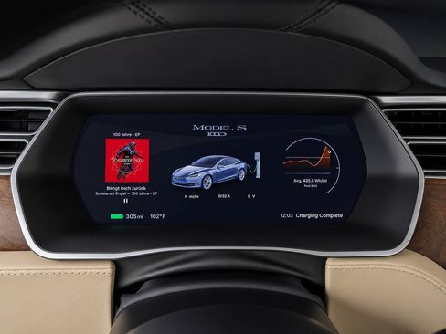 Used 2017 Tesla Model S 100D AWD/4WD image 2