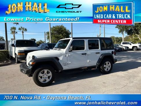 Used 2020 Jeep Wrangler Unlimited Sport S AWD/4WD image 3