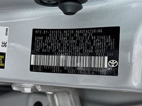 Used 2026 Toyota Corolla LE image 12