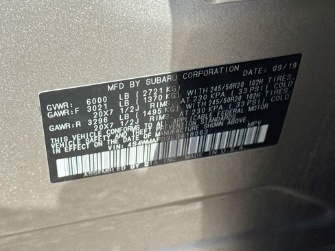 Used 2020 Subaru Ascent Limited w/ Technology Package AWD/4WD image 33