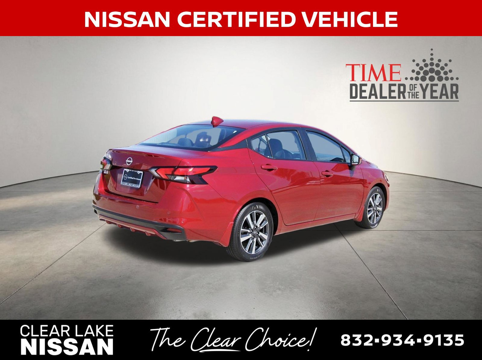 Certified 2025 Nissan Versa SV w/ Trunk Package FWD image 8