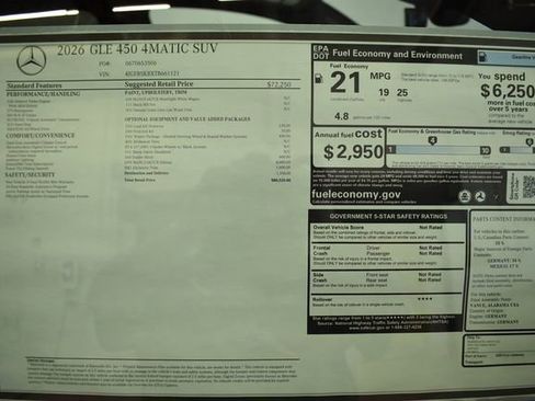 New 2026 Mercedes-Benz GLE 450 4MATIC image 5