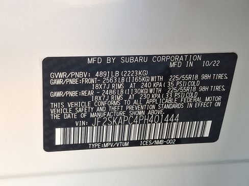 Certified 2023 Subaru Forester Limited image 28