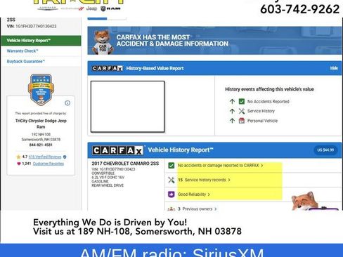 Used 2017 Chevrolet Camaro SS image 14