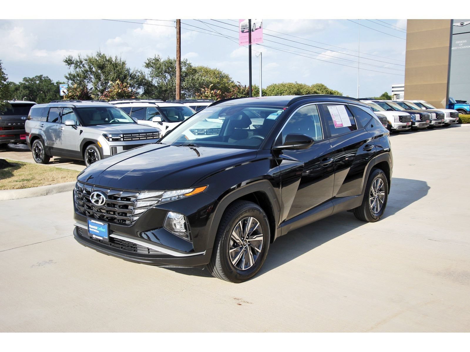 Certified 2024 Hyundai Tucson Blue AWD/4WD image 3