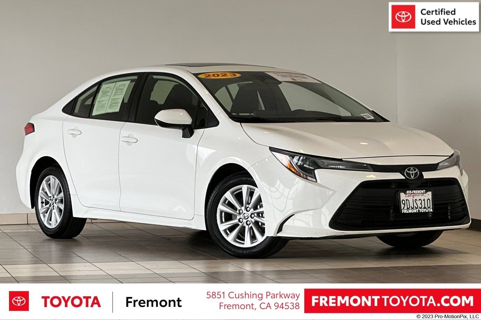 Certified 2023 Toyota Corolla LE w/ LE Premium Package FWD image 1