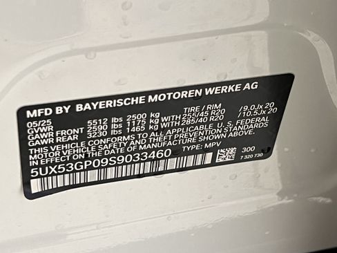 Used 2025 BMW X3 xDrive30i w/ Premium Package image 13