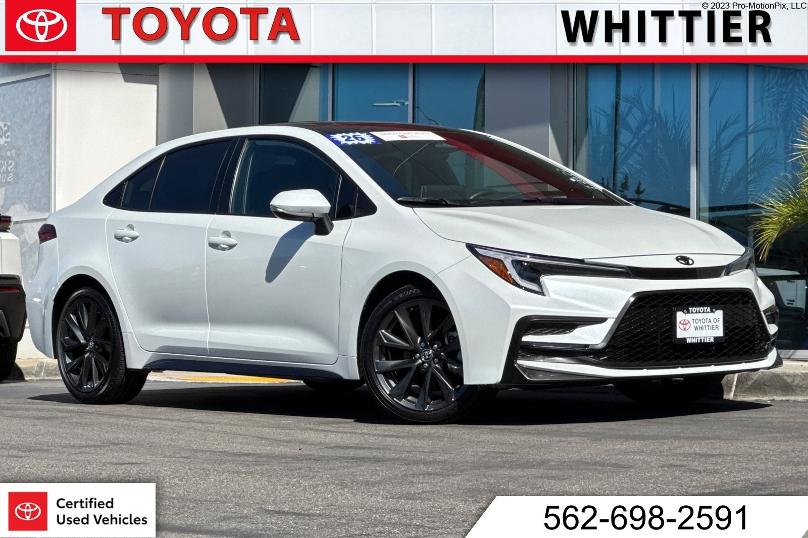 Certified 2026 Toyota Corolla XSE FWD image 1