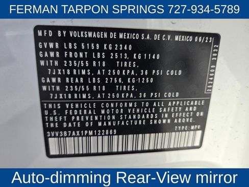 Used 2023 Volkswagen Tiguan SE FWD image 23