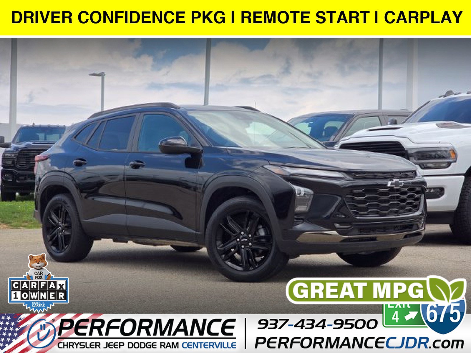 Used 2025 Chevrolet Trax ACTIV w/ Driver Confidence Package FWD image 1