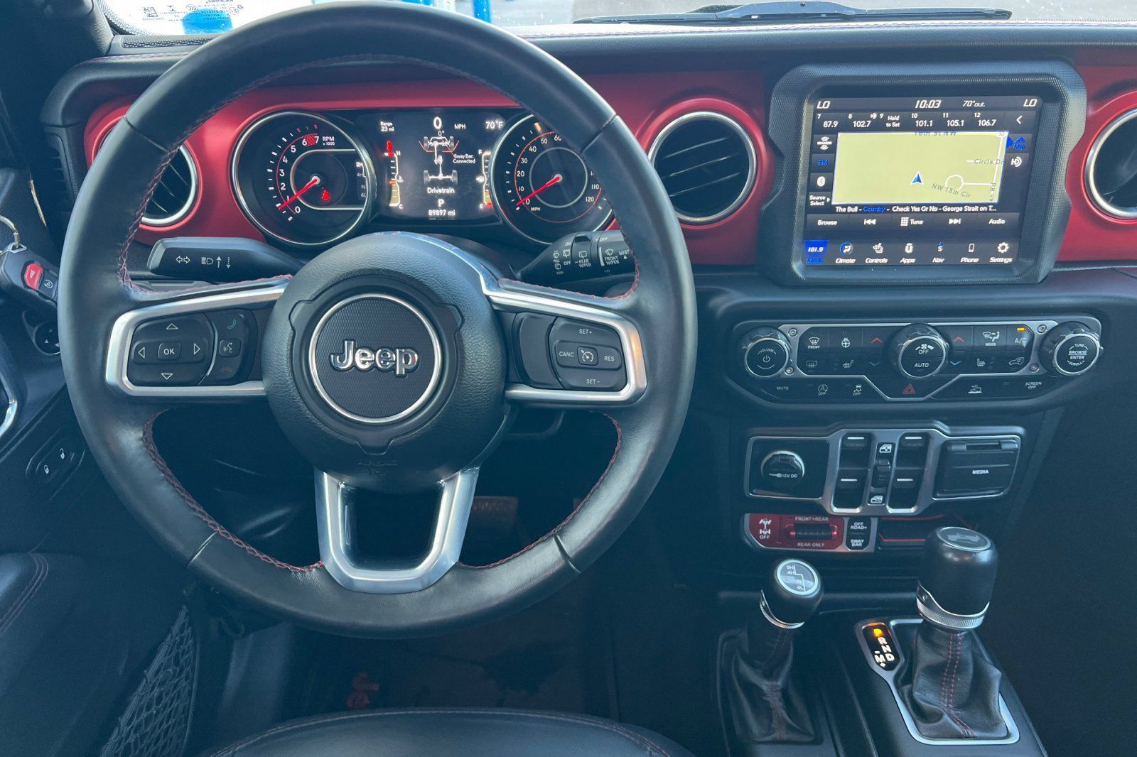 Used 2021 Jeep Wrangler Unlimited Rubicon w/ Uconnect 4C Nav & Sound Group AWD/4WD image 11