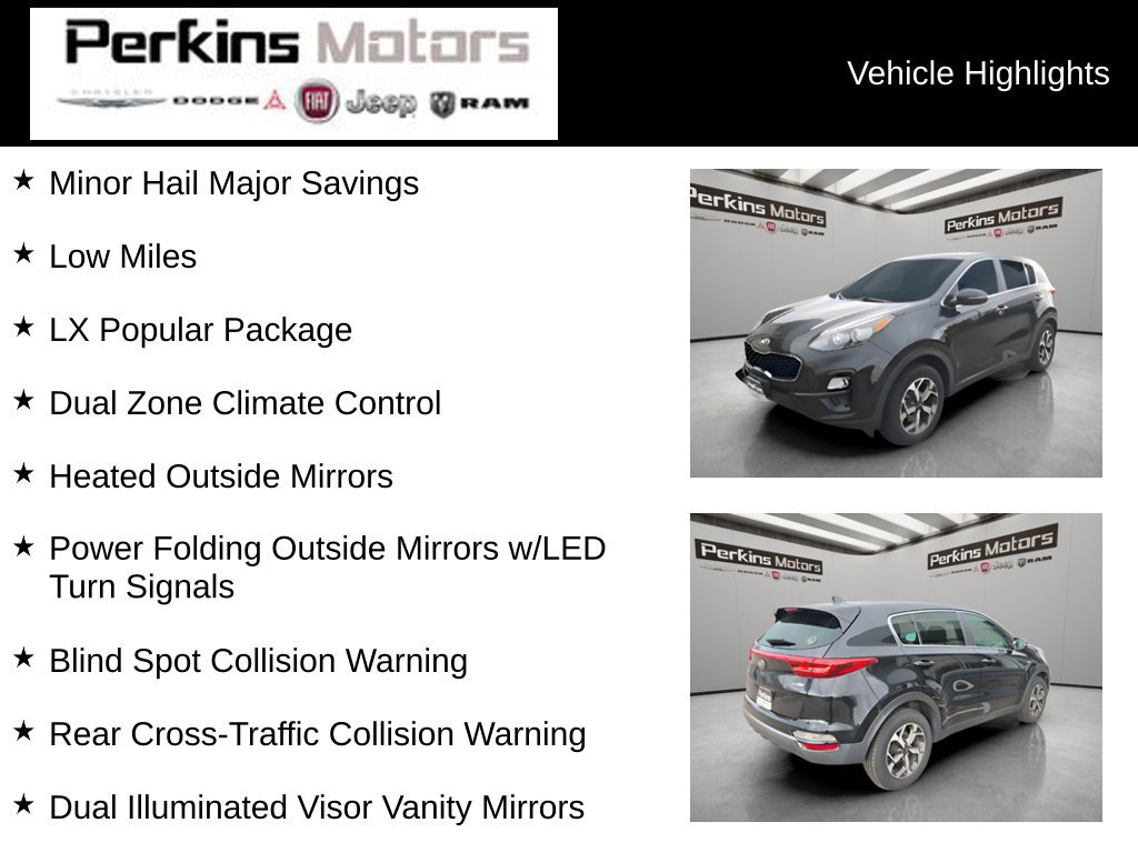 Used 2020 Kia Sportage LX w/ LX Popular Package AWD/4WD image 7