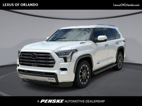 Used 2024 Toyota Sequoia Limited w/ Tow Technology Package AWD/4WD image 1